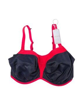 Elomi Energise Sports Bra, Underwire, Full Cup, Size 36H, High Support